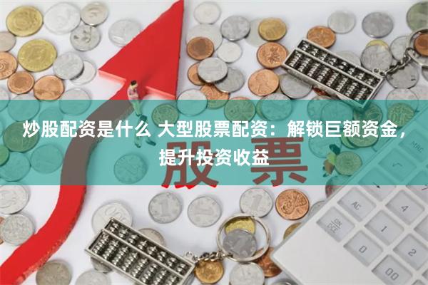 炒股配资是什么 大型股票配资：解锁巨额资金，提升投资收益